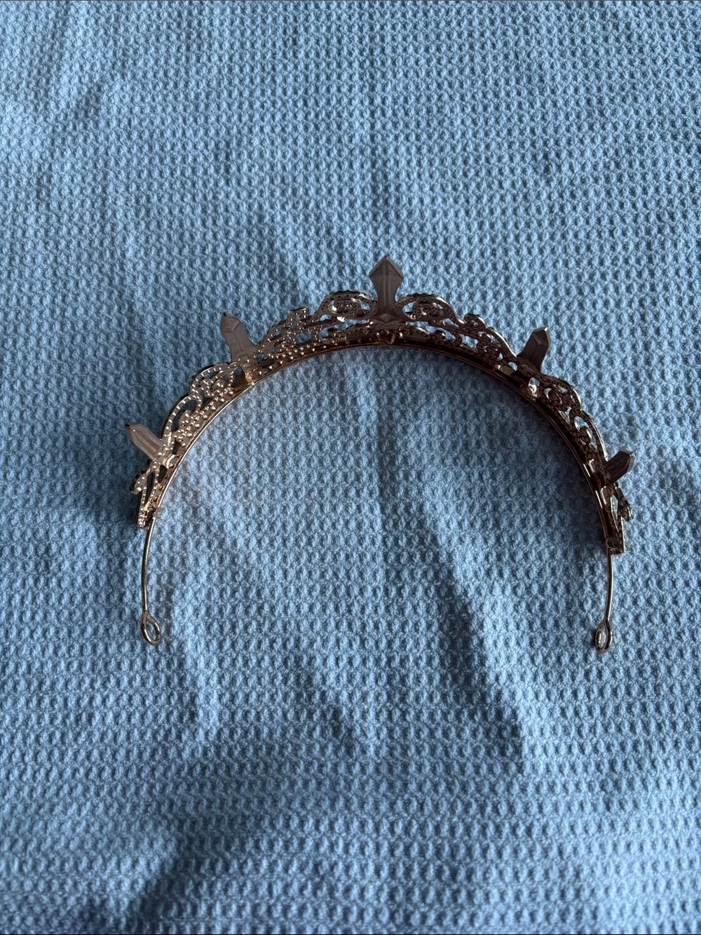 Bookish Box Rose Gold Tiara